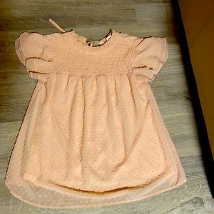 Peachy pink blouse
